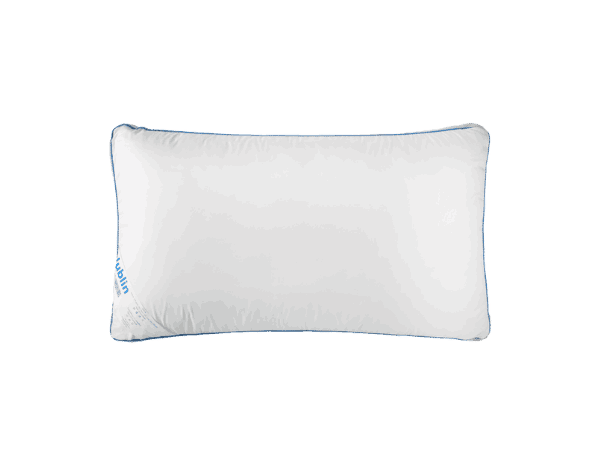 Almohada dubín, almohada efecto plumón debido a su especial fibra hueca siliconada y micro copos de visco
