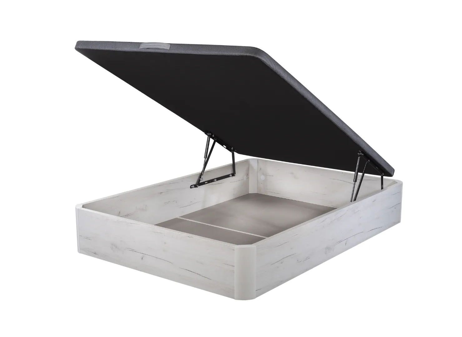 Interior del Canapé Turia con amplio espacio de almacenaje