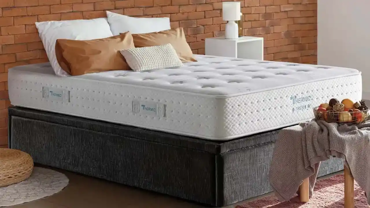 Colchón thermic en pack canapé y colchón estilo elegante