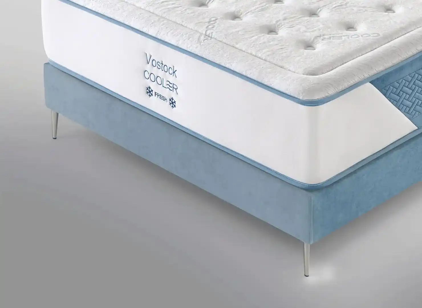 Colchón Vostock con diseño transpirable para noches calurosas