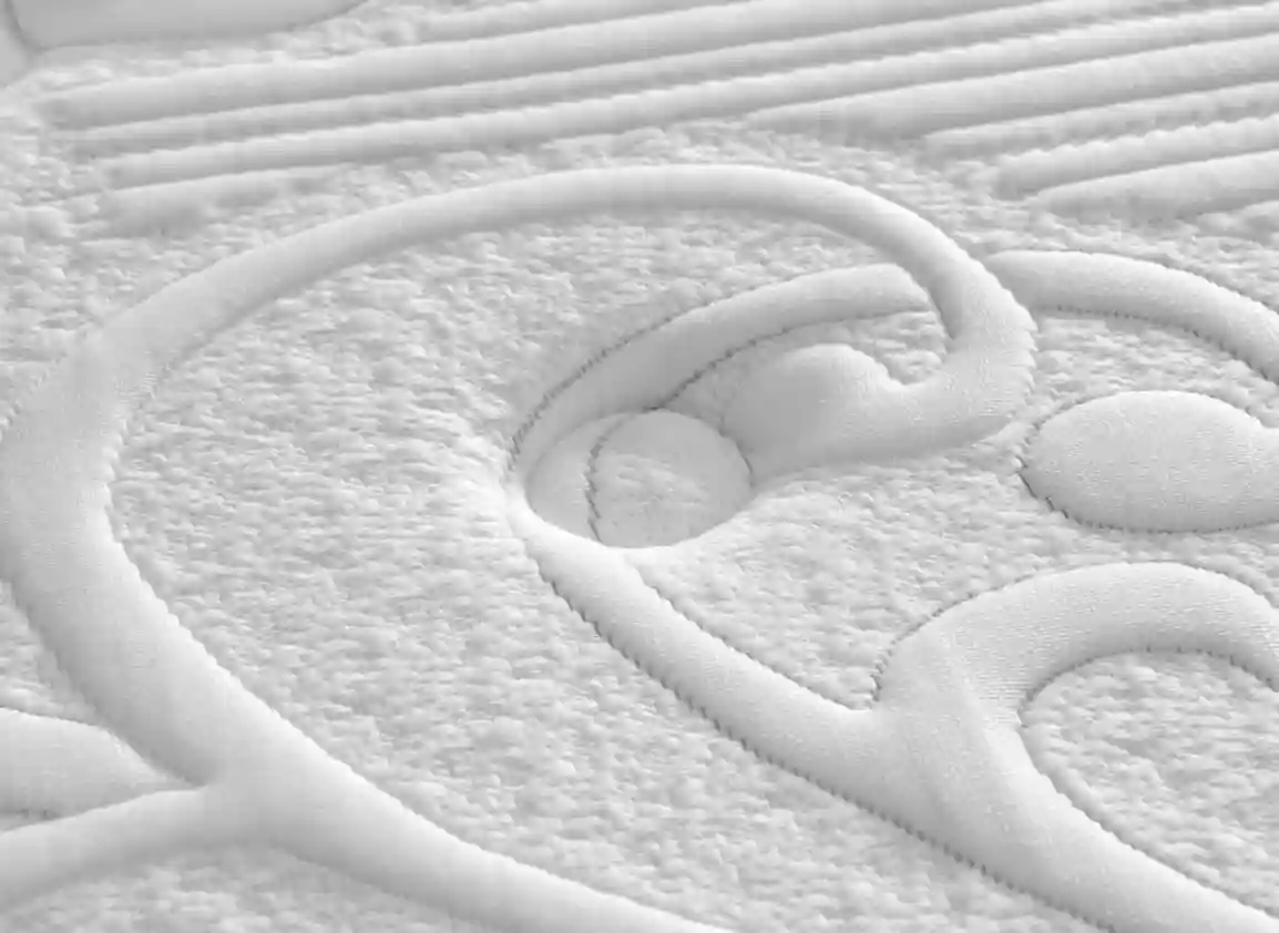 Detalles del Colchón Orión Spa de muelles Bonell con ViscoConfort y ViscoGel, doble cara verano/invierno.