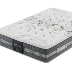 Colchón Boom HR 28 kg transpirable, ergonómico e hipoalergénico con tejido Stretch 350g.