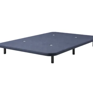 Base 3D de soporte metálico estándar y tejido 3D transpirable en fondo blanco