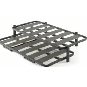 Somier Canguro Low 40x30 mm con doble barra central y láminas de madera