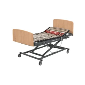 Cama Geriátrica articulada con motor T2-Plus y altura máxima de 79 cm