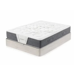 pack canapé danubio y colchón eden con fondo blanco