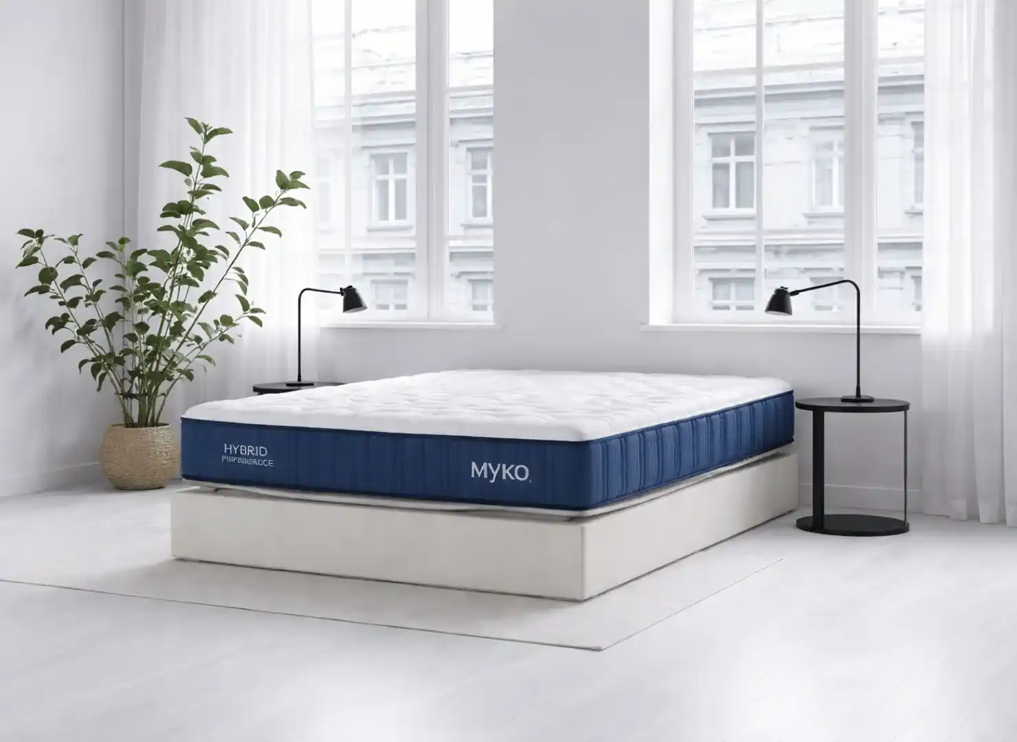 Colchón de núcleo articulado modelo Myko fabricado en España